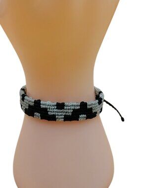 Chakana Macrame Bracelet Andean Cosmovision